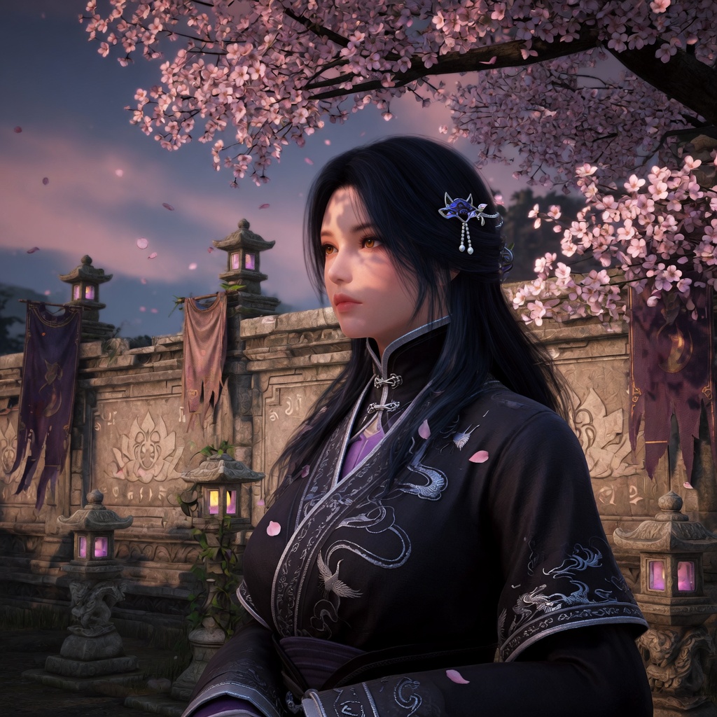 AzureFox97, a Black Desert Online sorceress